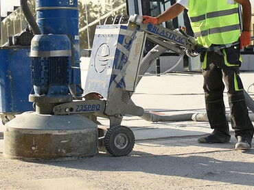 Подготовка бетонного основания пола