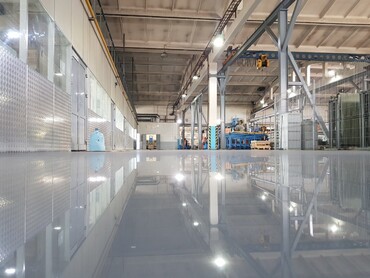 Какой промышленный пол выбрать: полиуретановый или эпоксидный