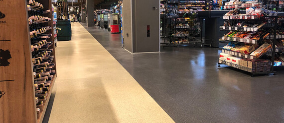 NOVUS - реконструкція підлоги в торгівельному центрі Skymall - фото №3 - фото № 3