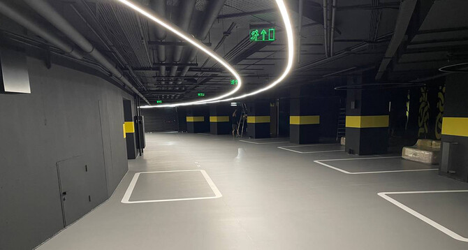 Паркінг офісного центру:  Площа: 550 м2 Deckshield ID