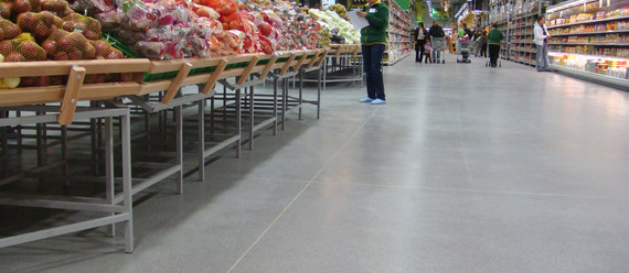 Покриття підлоги для «Мегамаркет», м. Київ